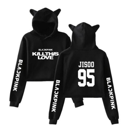 Blackpink Cropped Hoodie – Jisoo