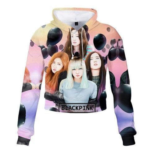 Blackpink Cropped Hoodie #10