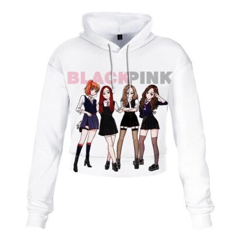 Blackpink Cropped Hoodie #13