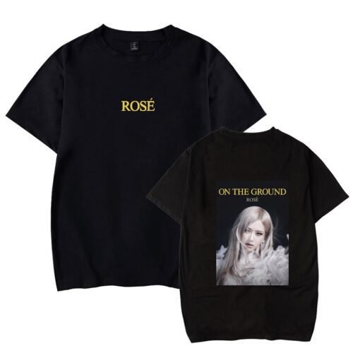 Blackpink Rosé On The Ground T-Shirt + Socks