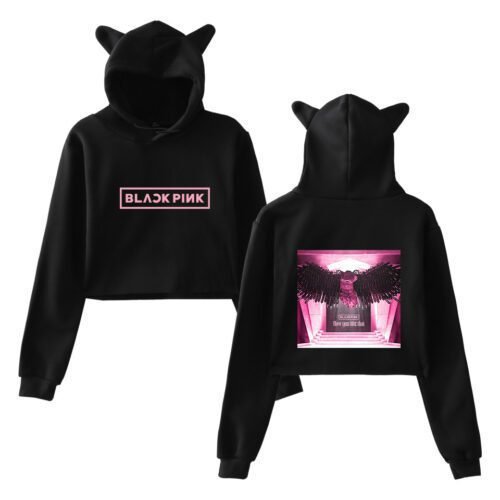 Blackpink How You Like That Cropped Hoodie #6