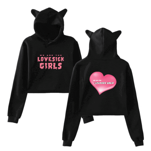 Blackpink Cropped Hoodie #29