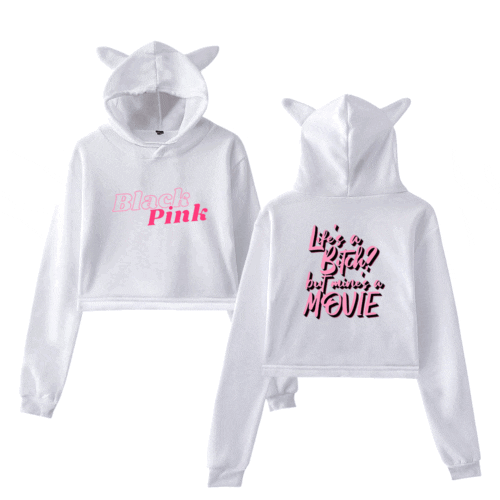 Blackpink Cropped Hoodie #31