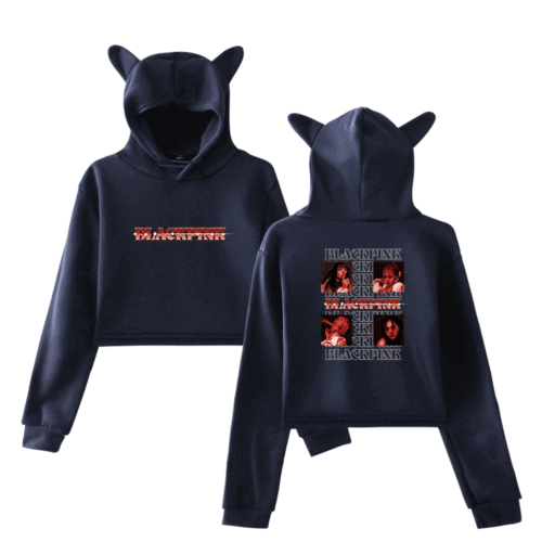 Blackpink Cropped Hoodie #32