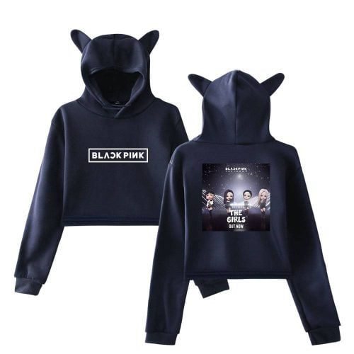 Blackpink Cropped Hoodie #35