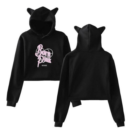 Blackpink Born Pink Cropped Hoodie #8